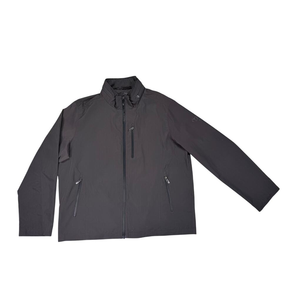 Tumi T-Tech Men's Full-Zip Performance Jacket – Charcoal Grey – XL